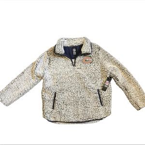 Chicago Bears Women’s Sherpa Quarter Zip (Large)